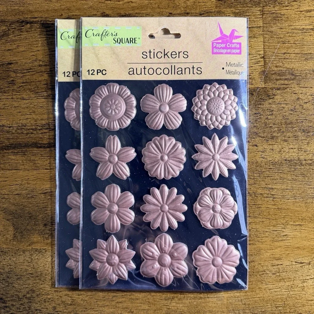 Large Crafter's Square Crafting/Scrapbooking Bundle-Stickers Tools Iron-Ons NEW - Picture 10 of 16